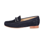 Sioux Cambria 66087 Navy Womens F Fit Suede Moccasins