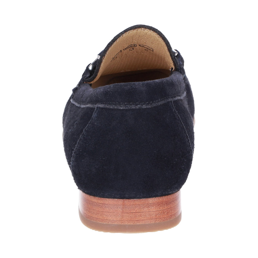 Sioux Cambria 66087 Navy Womens F Fit Suede Moccasins