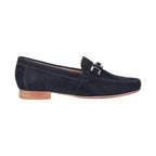 Sioux Cambria 66087 Navy Womens F Fit Suede Moccasins
