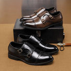 Mens Leather Low Top Shoes