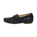 Sioux Cortizia 723 H Navy Womens H Fit Leather Moccasins