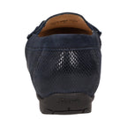 Sioux Cortizia 723 H Navy Womens H Fit Leather Moccasins