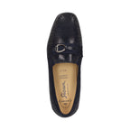 Sioux Cortizia 723 H Navy Womens H Fit Leather Moccasins