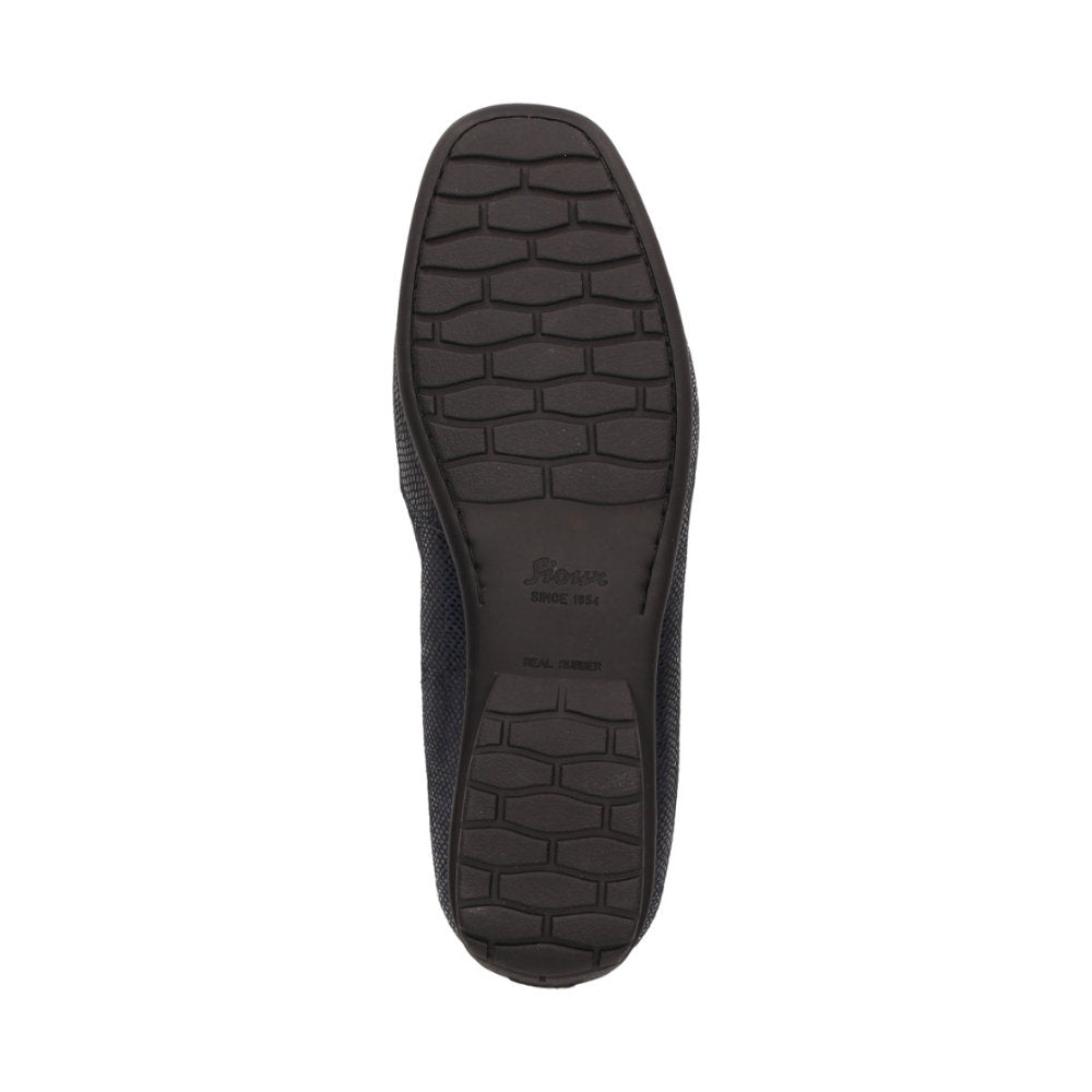 Sioux Cortizia 723 H Navy Womens H Fit Leather Moccasins