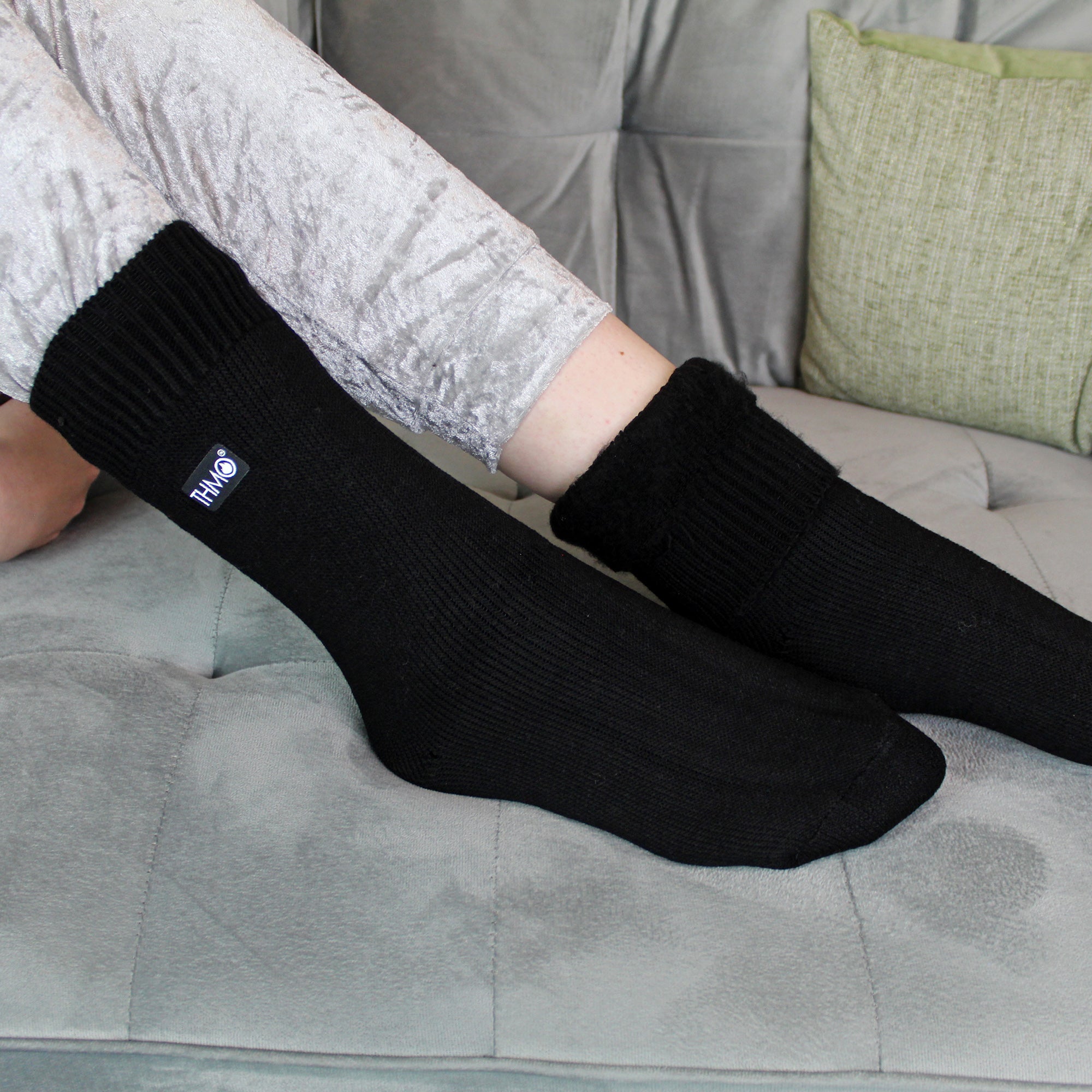 THMO 1 Pack Kids Thermal Socks for Winter (3 Sizes)