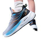 Mens Non Slip Breathable Low Top Lace Up Running Trainers