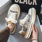 Unisex Canvas Round Toe Trainers