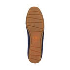 Sioux Carmona 700 Navy Womens G Fit Suede Moccasins