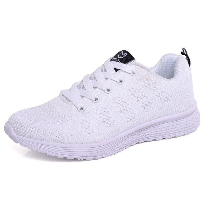 Womens EVA Non Slip Breathable Lace Up Running Trainers