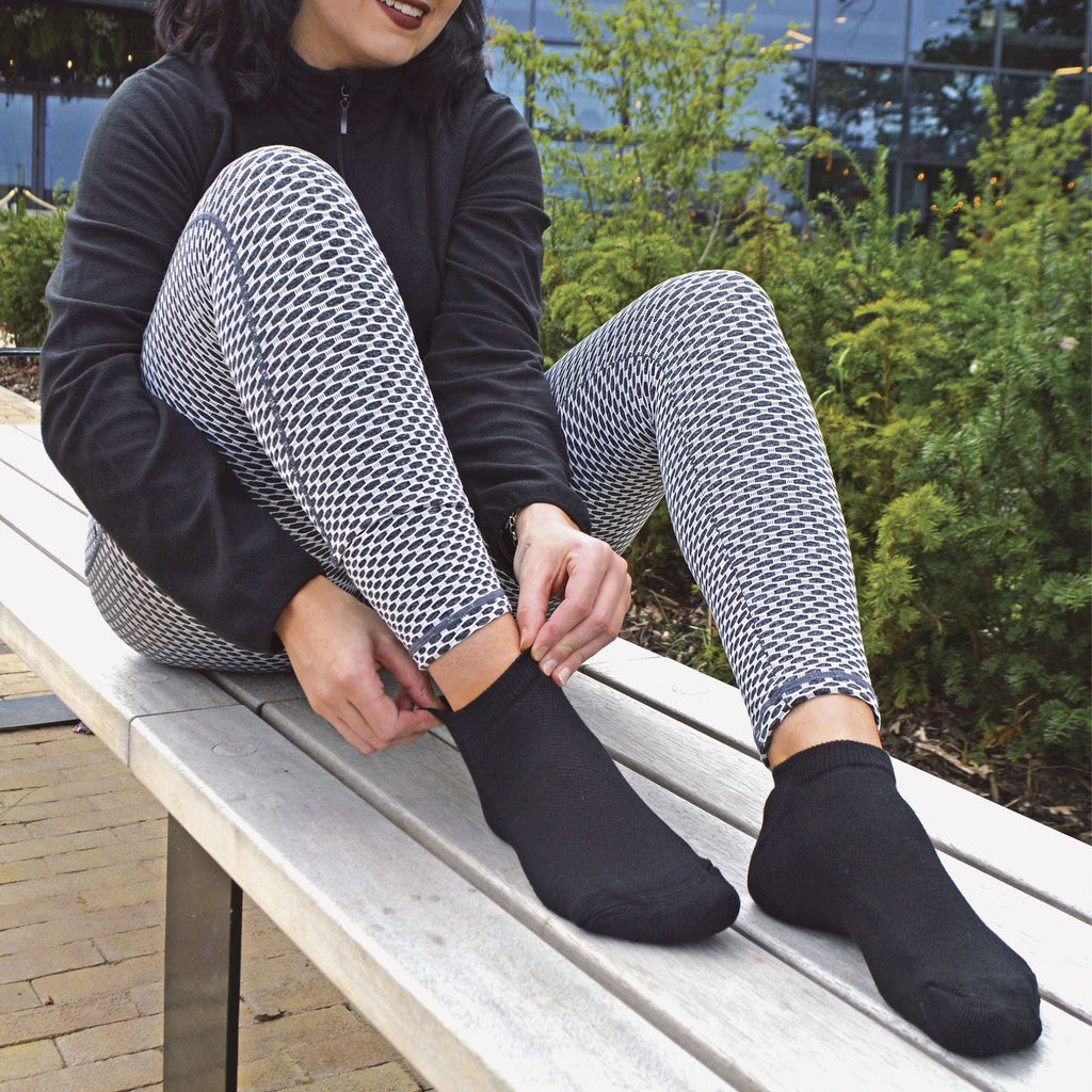Sock Snob Mens Bamboo / Organic Cotton Low Cut Trainer Socks (Multipack Options)