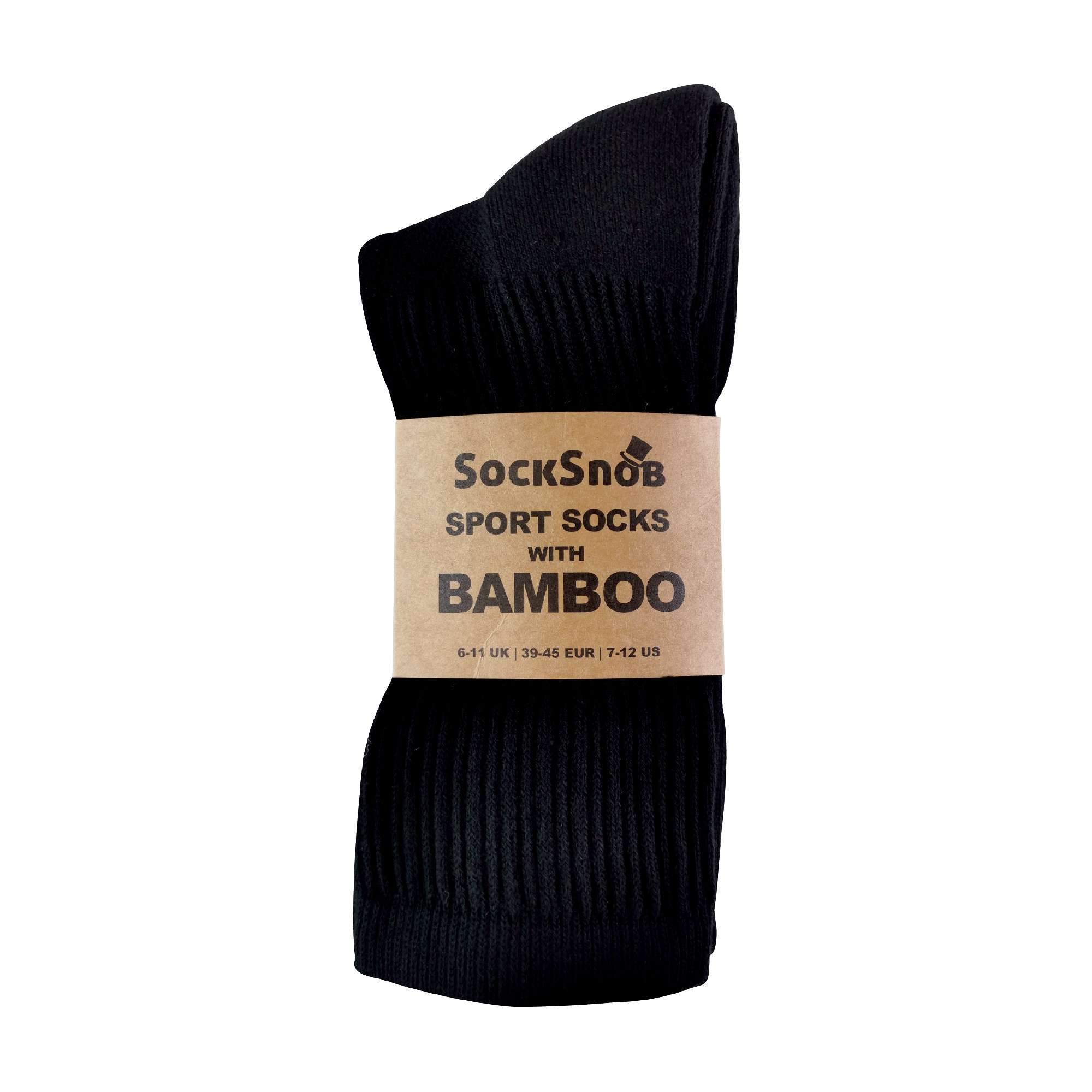 Sock Snob Mens Bamboo / Organic Cotton Running Sport Socks Multipack Options