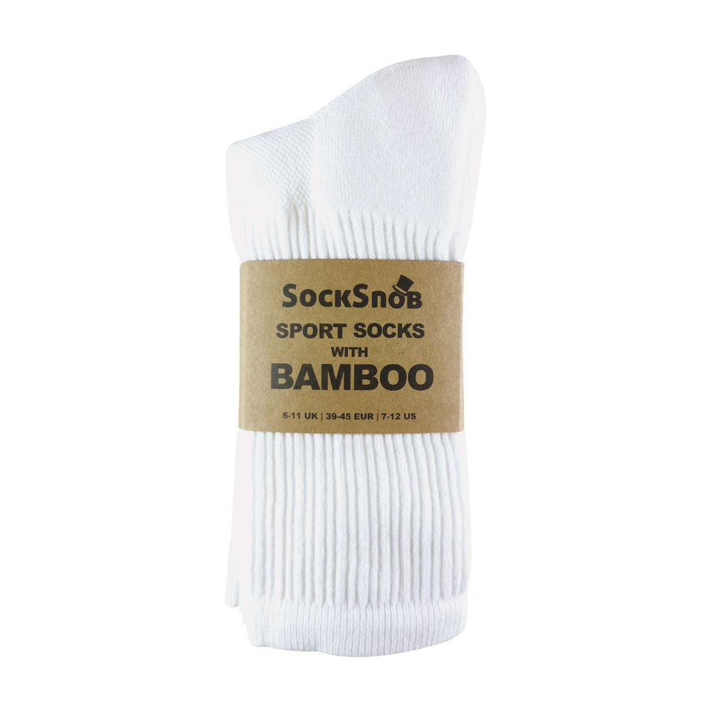 Sock Snob Mens Bamboo / Organic Cotton Running Sport Socks Multipack Options