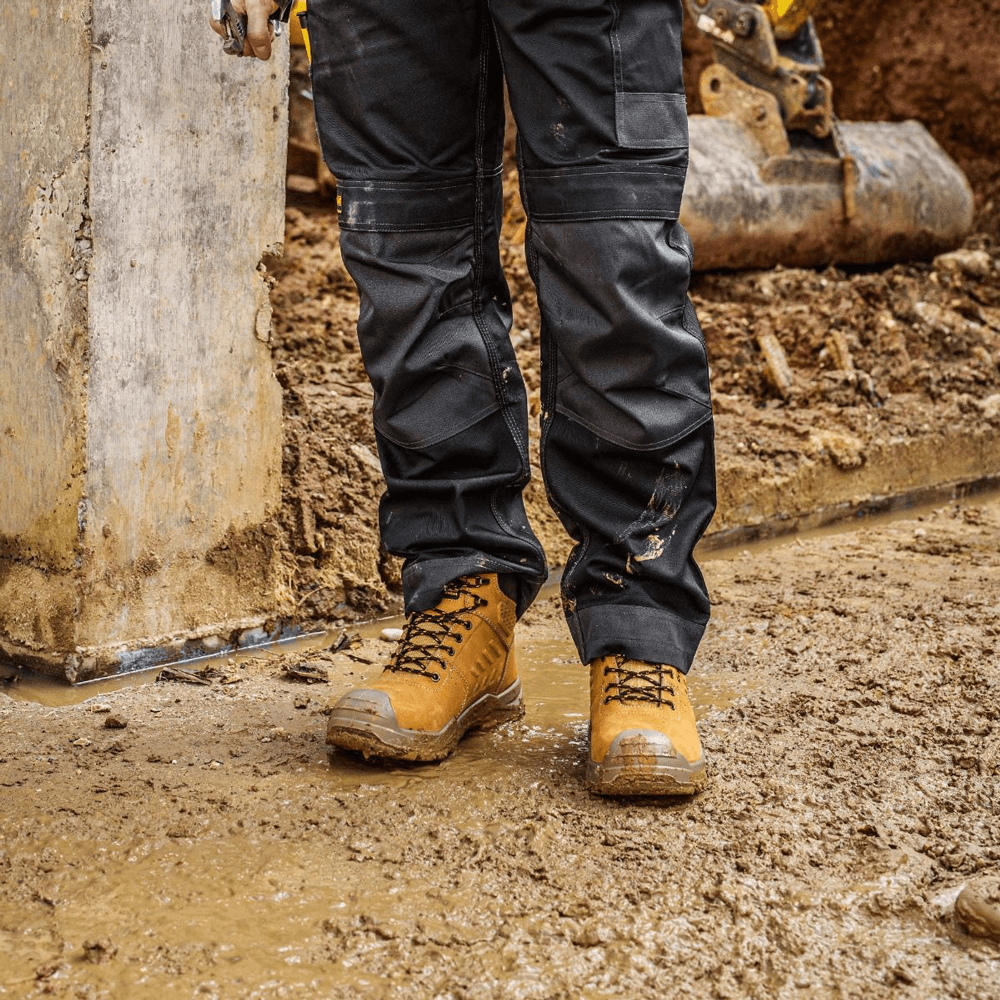 DeWalt Mentor Waterproof Nubuck Safety Boots Wheat