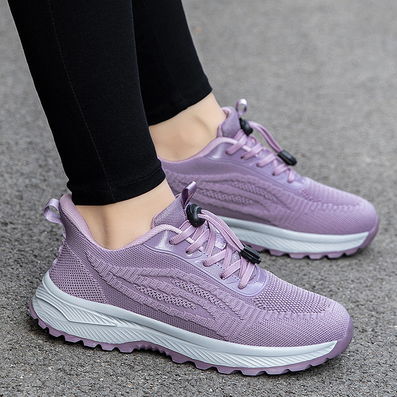 Unisex Breathable Mesh Lightweight Round Toe Trainers