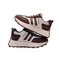 Womens Leather Breathable Lightweight Height Increasing Running Trainers
