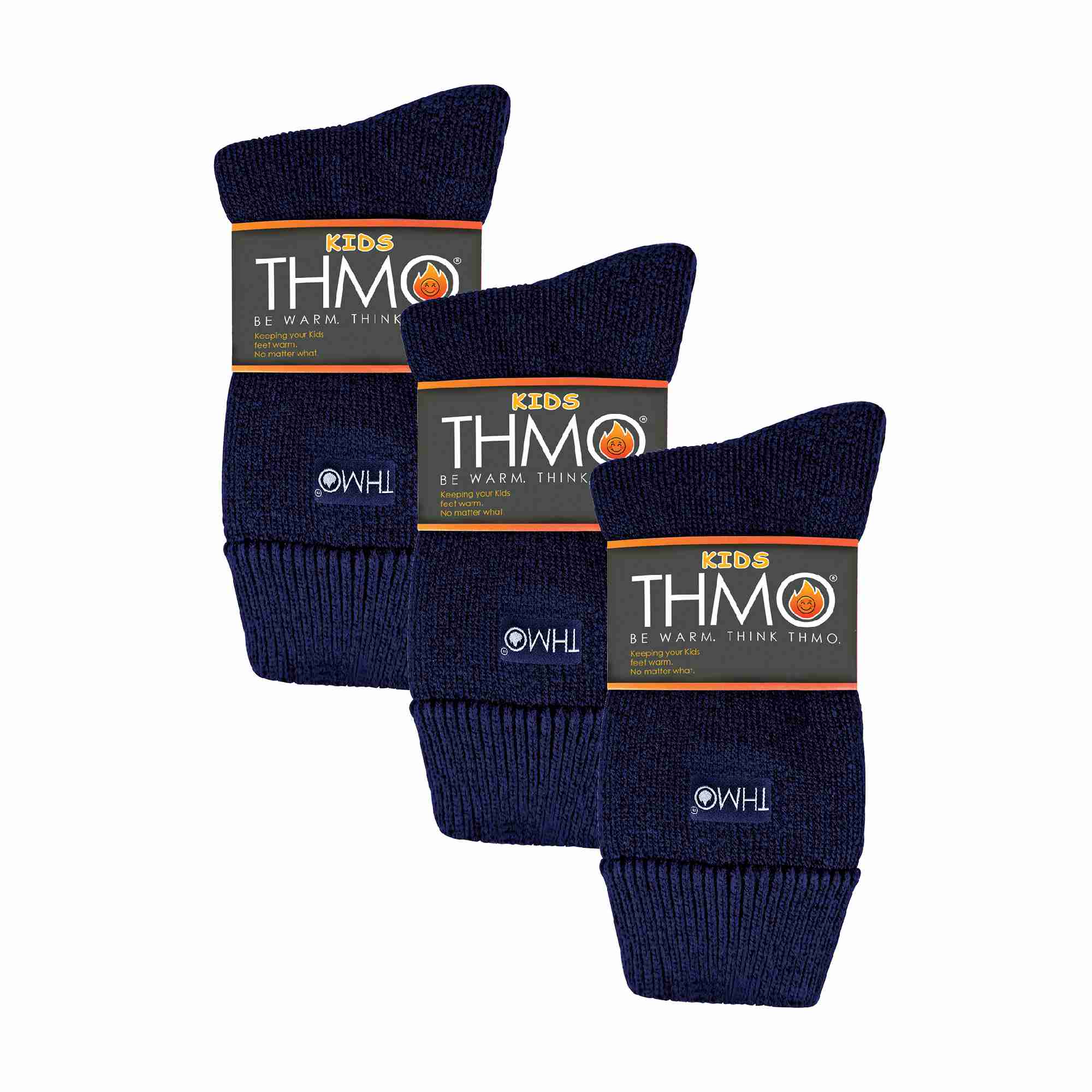THMO 3 Pairs Kids Thermal Socks
