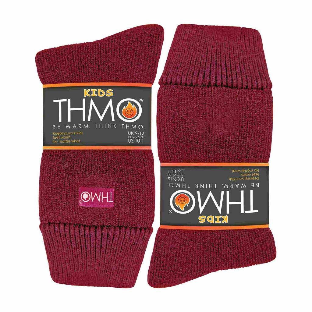 THMO 1 Pack Kids Thermal Socks for Winter (3 Sizes)