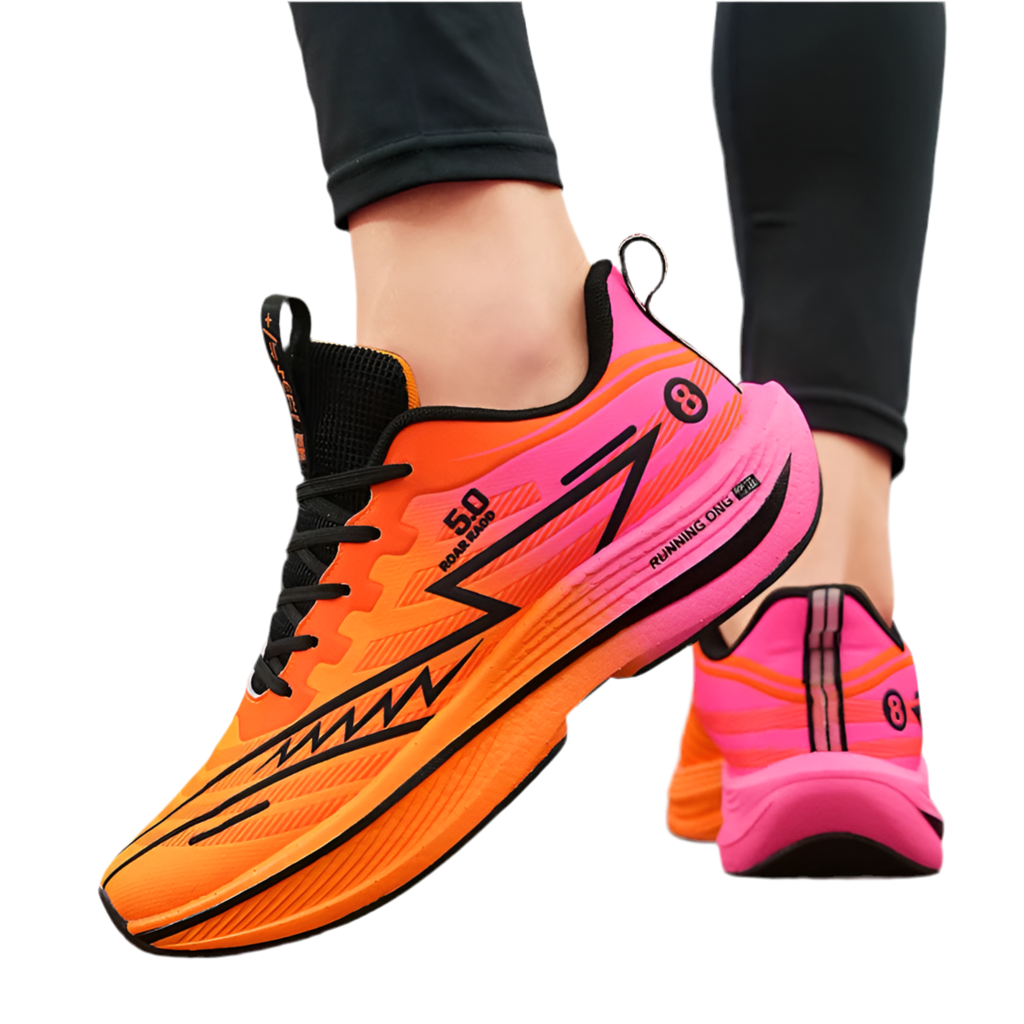 Mens Breathable Mesh Height Increasing Waterproof Lace Up X5 Running Trainers