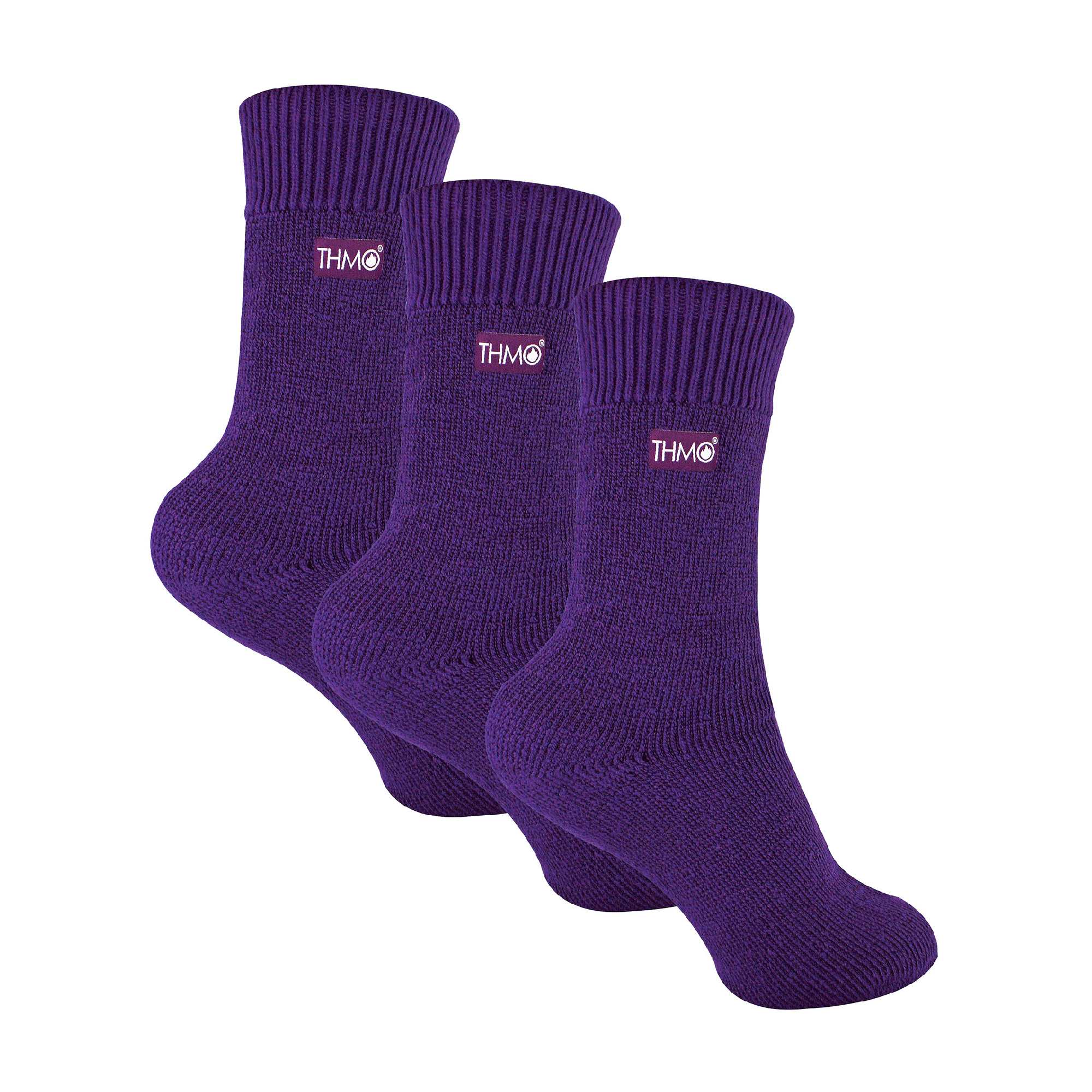 THMO 3 Pairs Kids Thermal Socks