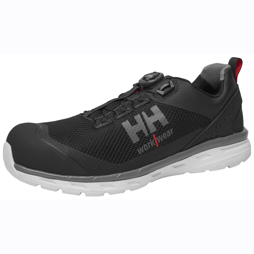 Helly Hansen 78245 Chelsea Evo Brz Lightweight Low BOA S1P Safety Trainers Black/Grey