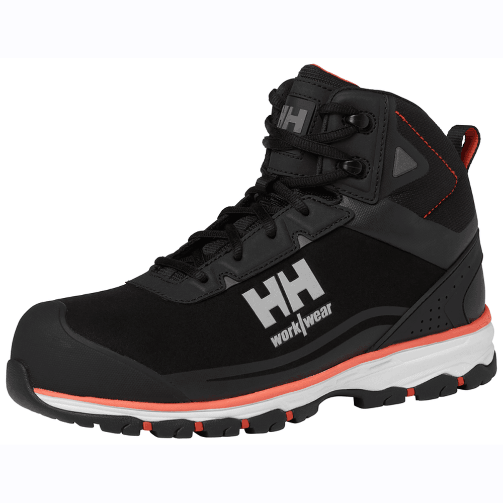 Helly Hansen 78391 Chelsea Evo2.0 Mid Hiker S3 Lightweight Safety Boots Black/Orange