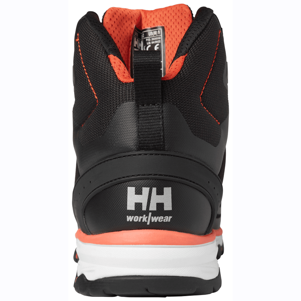 Helly Hansen 78391 Chelsea Evo2.0 Mid Hiker S3 Lightweight Safety Boots Black/Orange