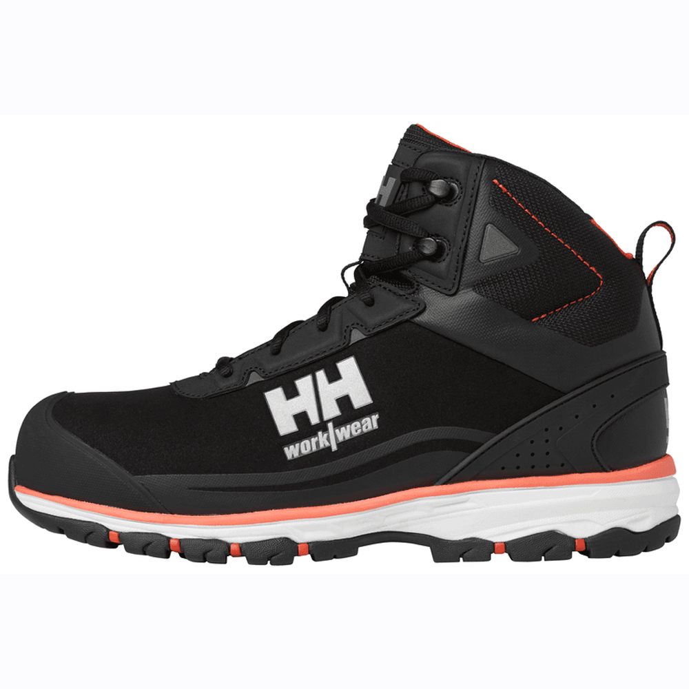 Helly Hansen 78391 Chelsea Evo2.0 Mid Hiker S3 Lightweight Safety Boots Black/Orange