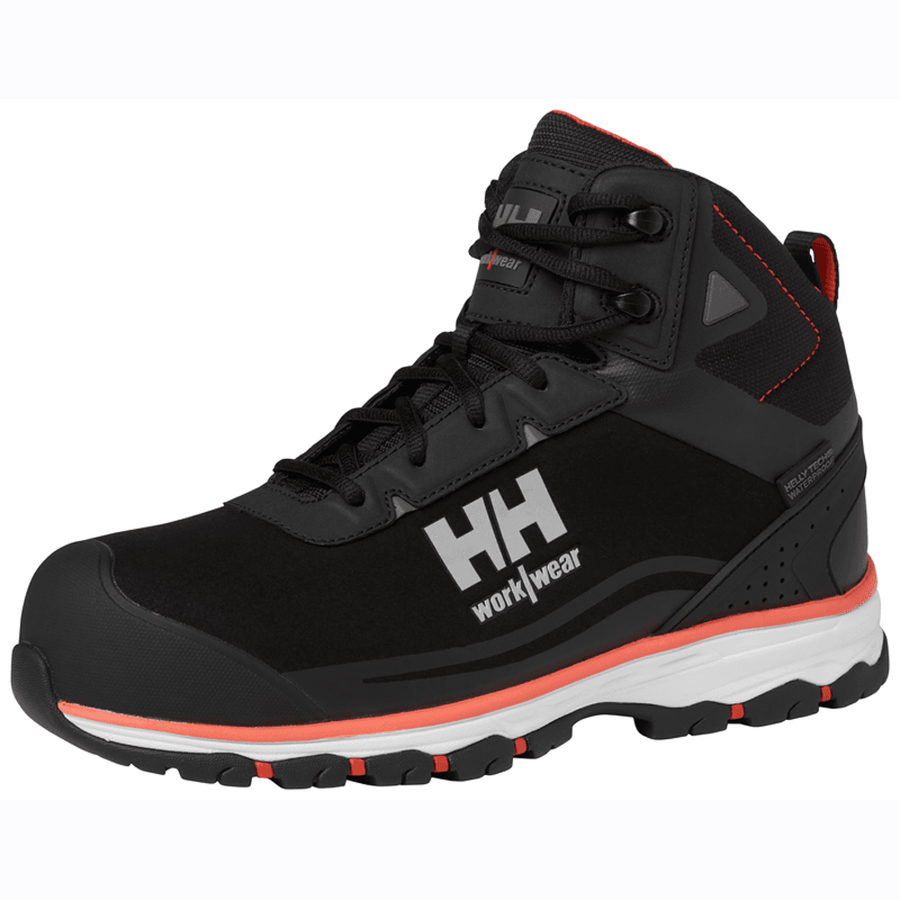 Helly Hansen 78392 Chelsea Evo 2.0 Mid Hiker S3 Lightweight Safety Boots ESD Black/Orange