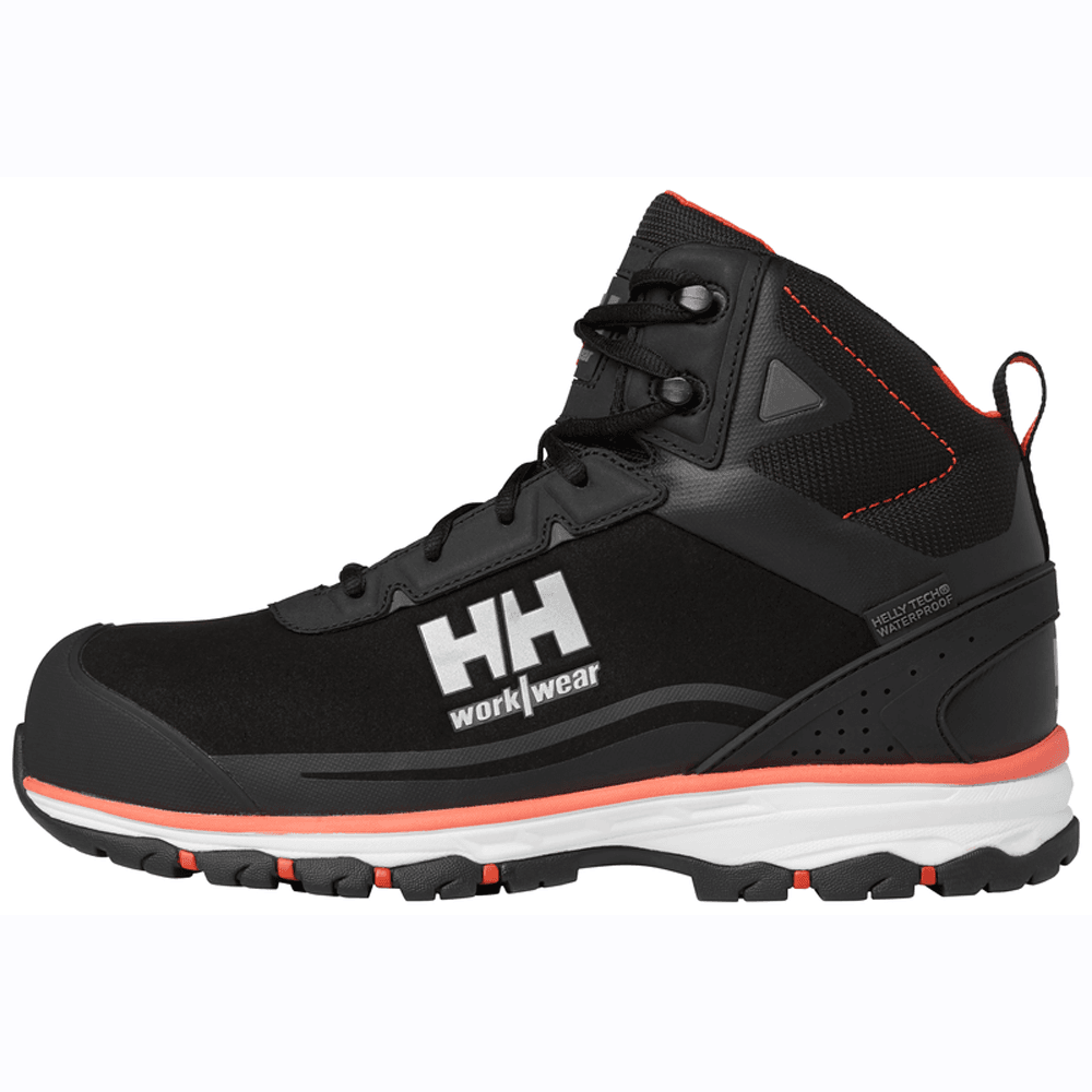 Helly Hansen 78392 Chelsea Evo 2.0 Mid Hiker S3 Lightweight Safety Boots ESD Black/Orange