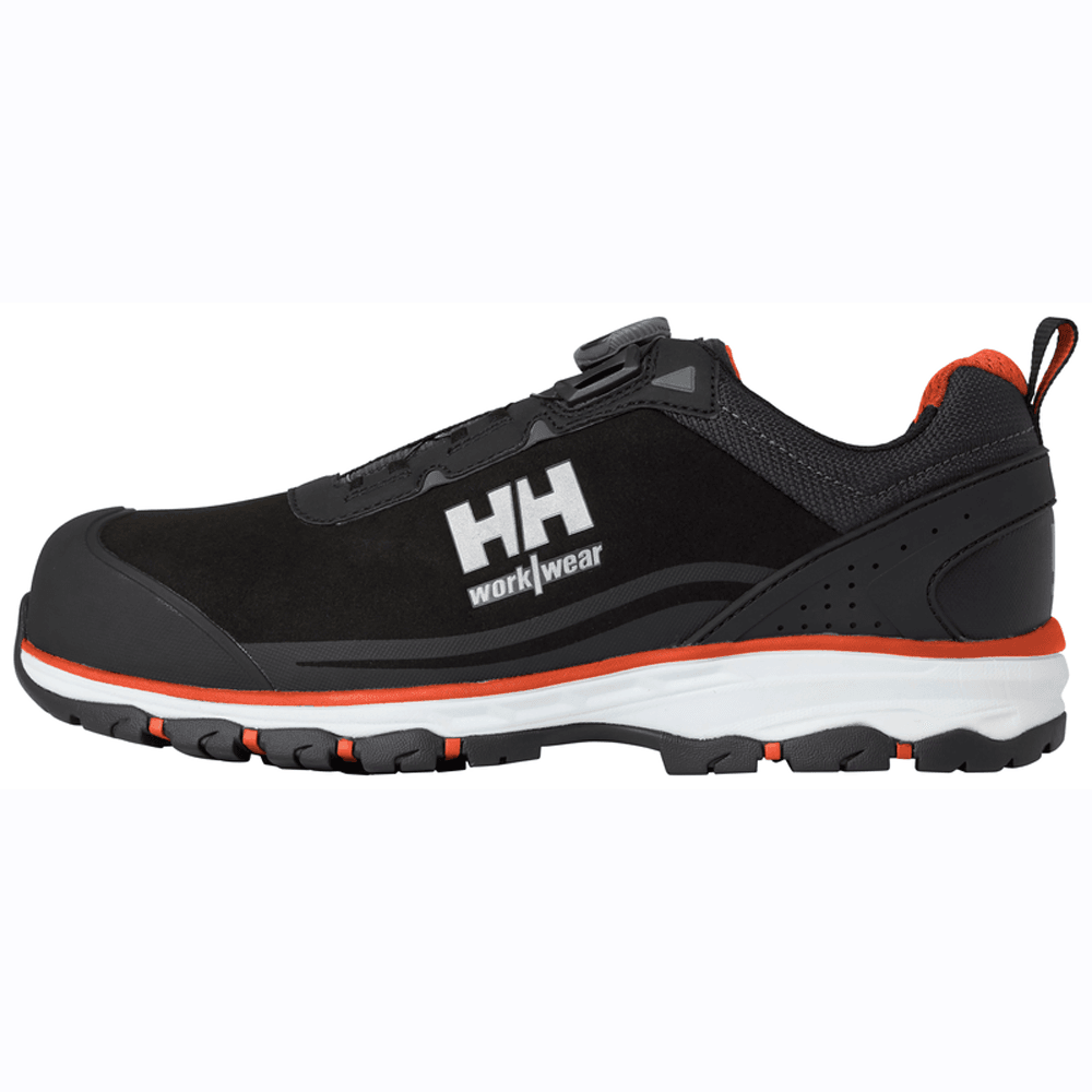 Helly Hansen 78395 Chelsea Evo 2 Low BOA S3 Lightweight Breathable Safety Trainers Black/Orange