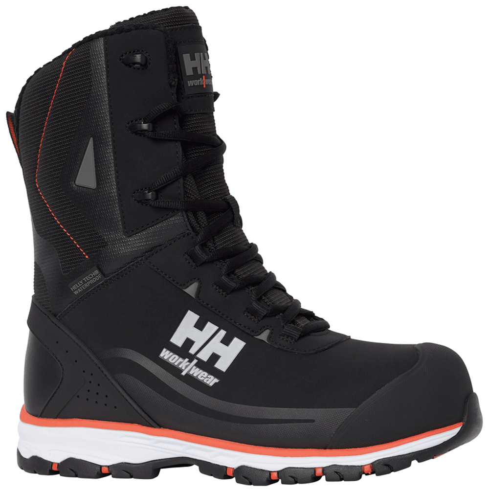 Helly Hansen 78399 Chelsea Evo 2.0 Waterproof Winter Tall Safety Boots Black/Orange