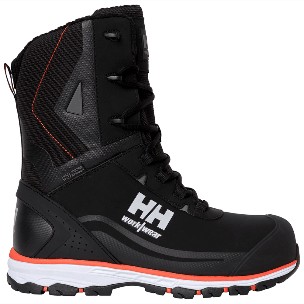 Helly Hansen 78399 Chelsea Evo 2.0 Waterproof Winter Tall Safety Boots Black/Orange