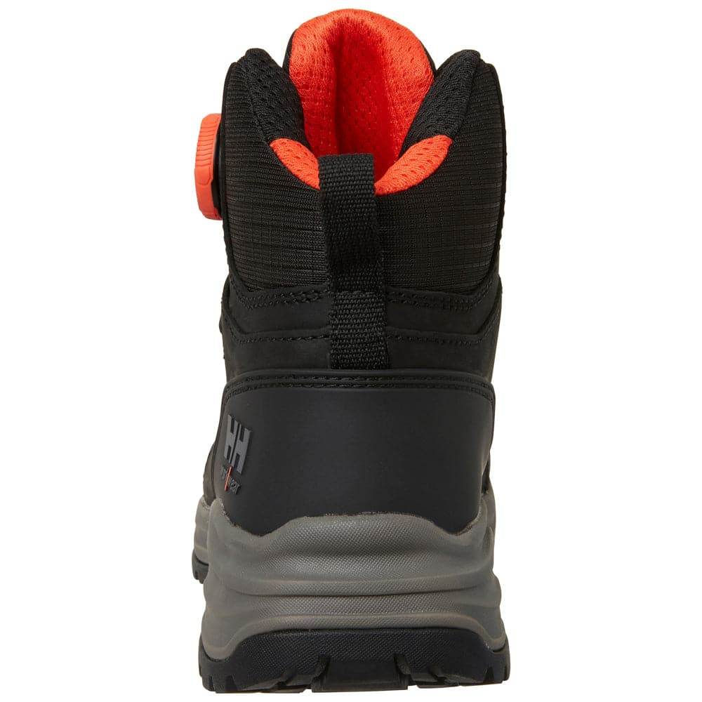 Helly Hansen 78443 Manchester Ltr Mid BOA Waterproof S7S Safety Hiker Boots Black / Grey