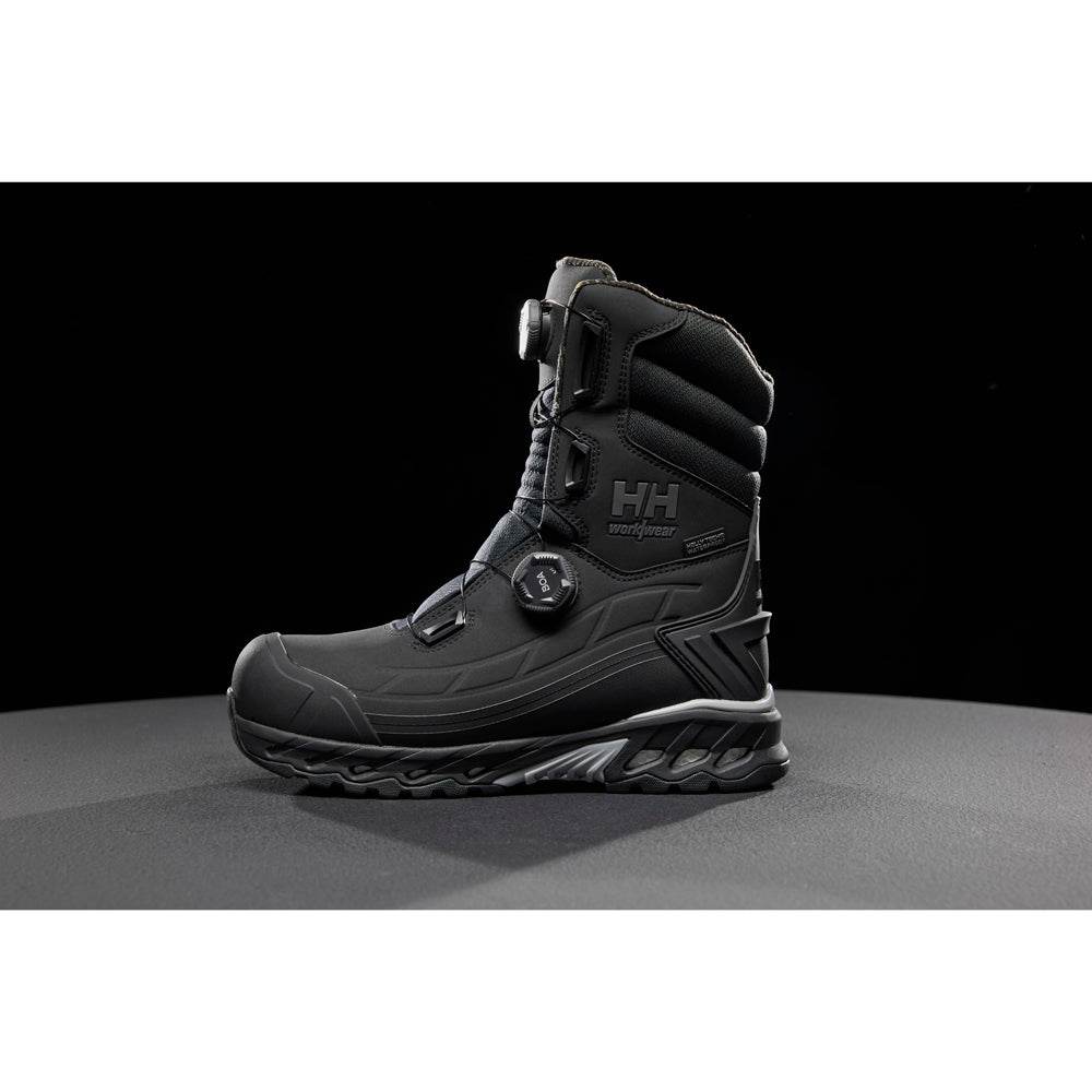 Helly Hansen 78482 Bifrost Tall BOA O6 Helly Tech Non-Safety Winter Boots Black