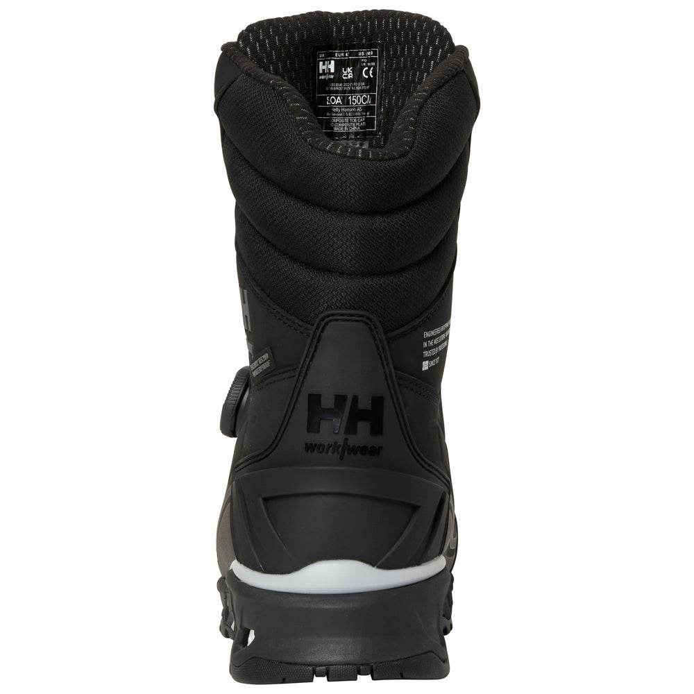 Helly Hansen 78480 Bifrost Tall BOA S7S Helly Tech Safety Winter Safety Boots Black