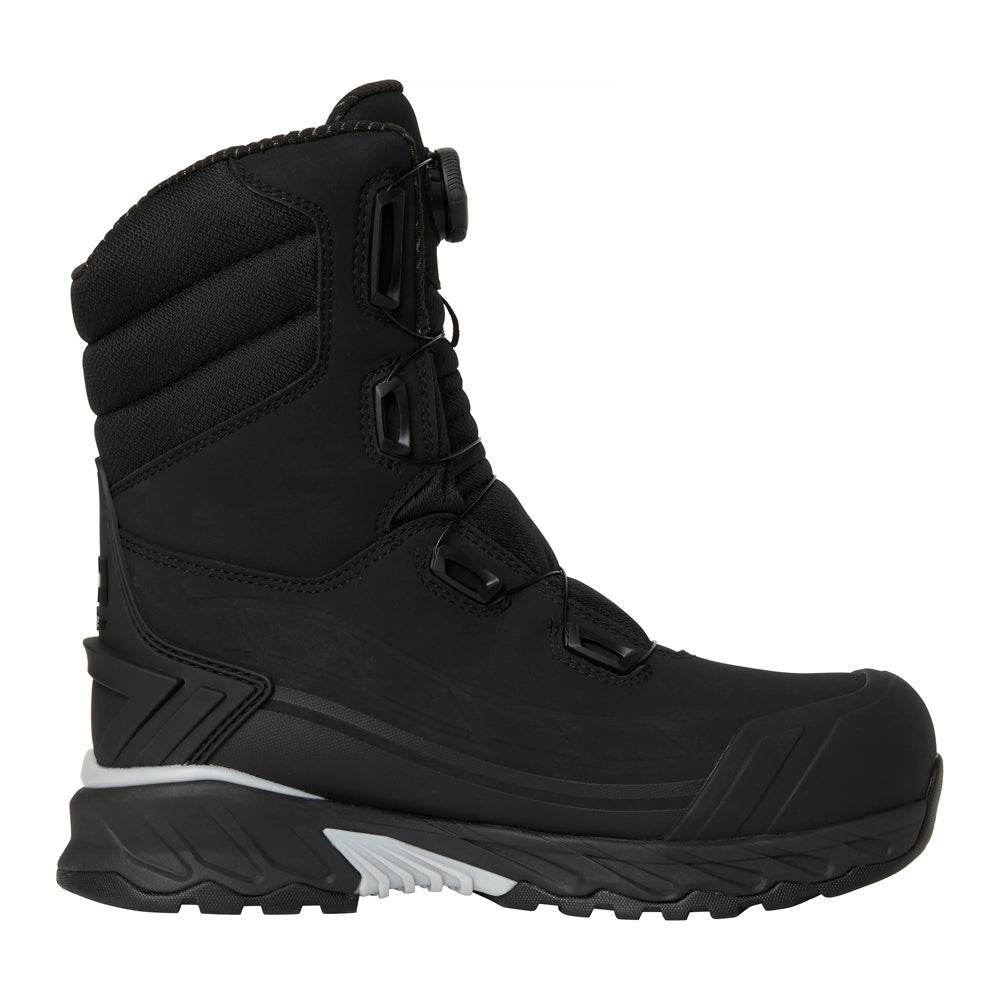 Helly Hansen 78480 Bifrost Tall BOA S7S Helly Tech Safety Winter Safety Boots Black