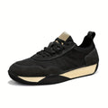 Mens Breathable Low Top Lace Up Round Toe Trainers
