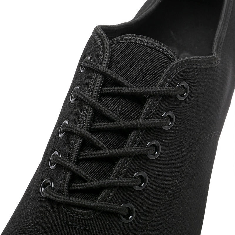 Mens Canvas Heels