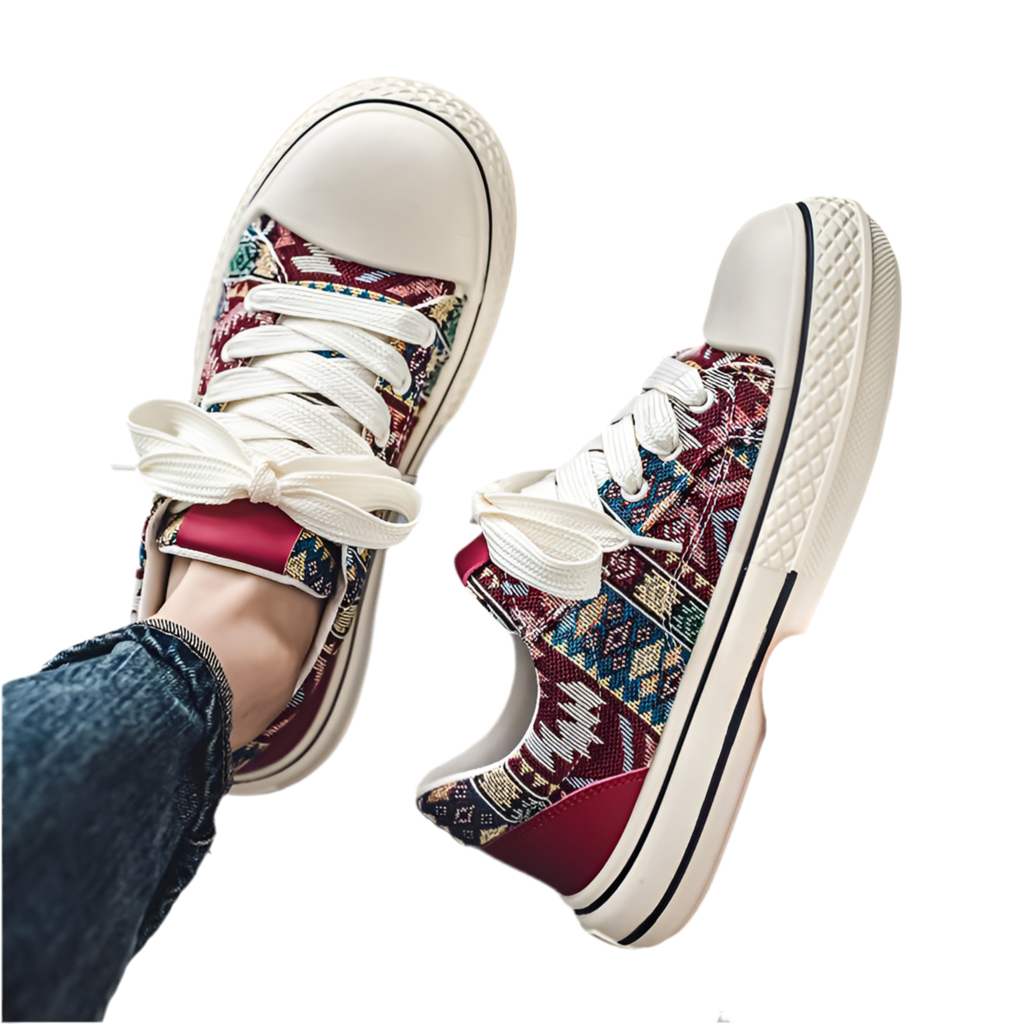 Unisex Canvas Round Toe Trainers