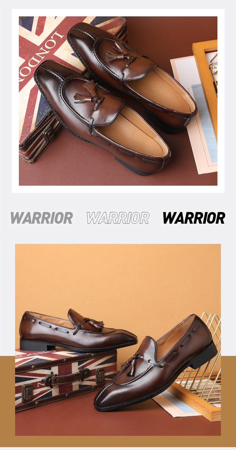 Mens Leather Breathable Shoes