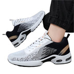 Breathable Lightweight Low Top Round Toe Trainers