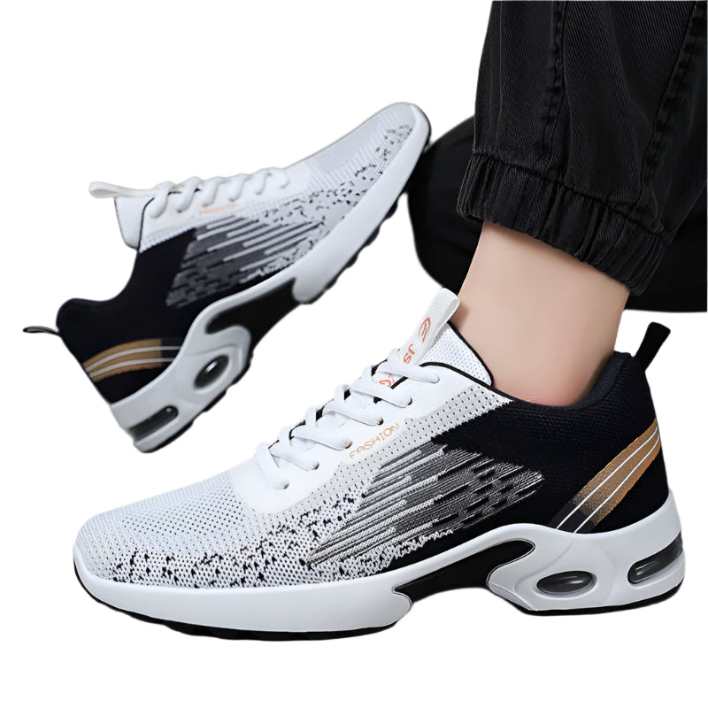 Breathable Lightweight Low Top Round Toe Trainers
