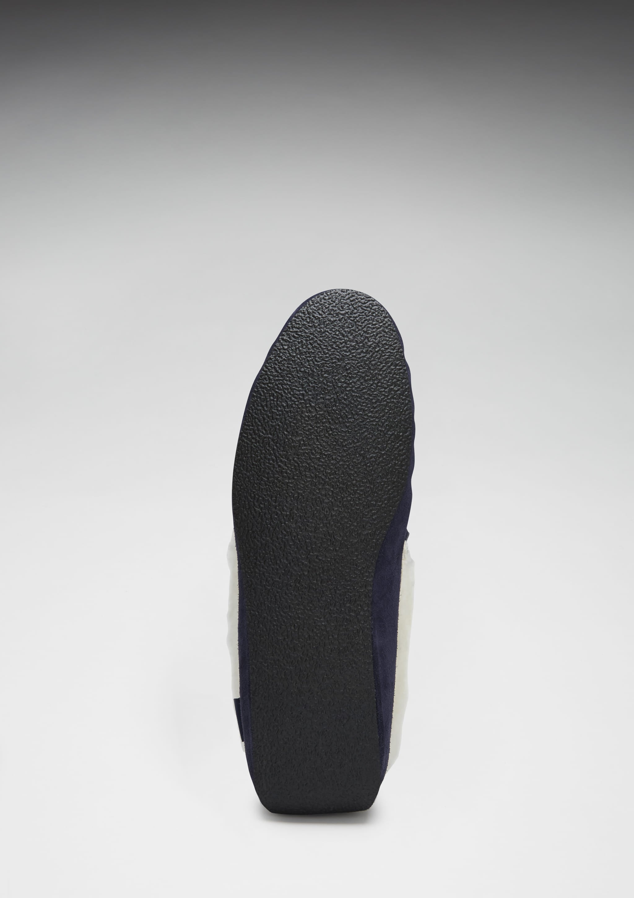 Hugs & Co Mens Slippers Sheepskin Navy Blue Suede