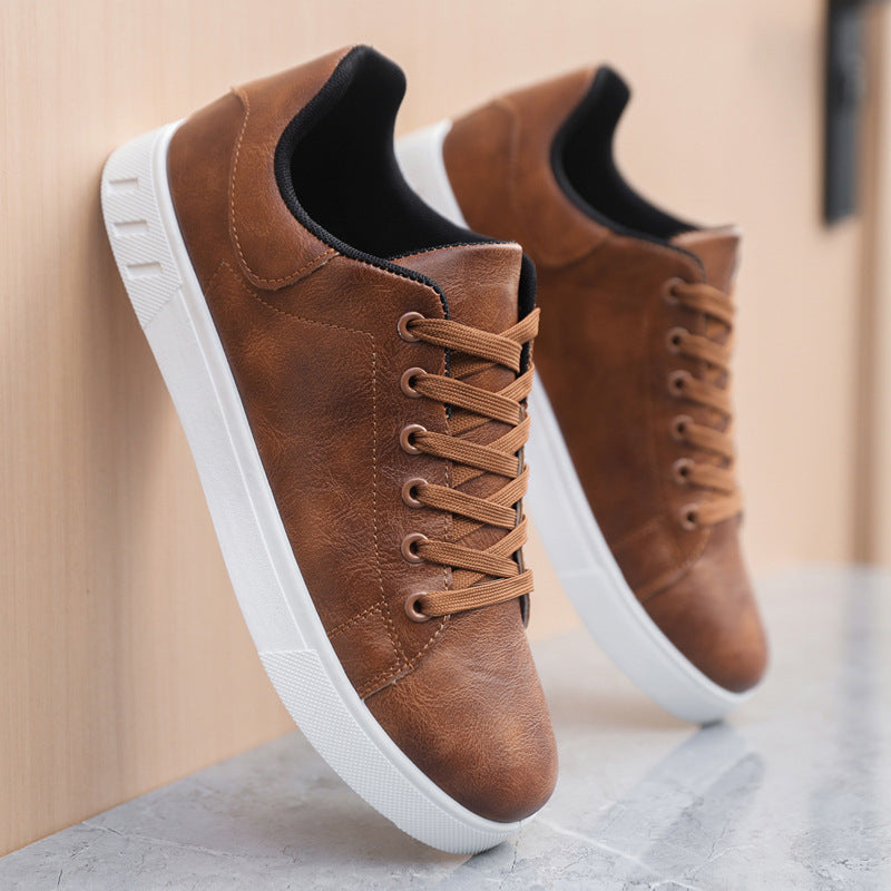 Mens Breathable Mesh Low Top Lace Up Round Toe Trainers