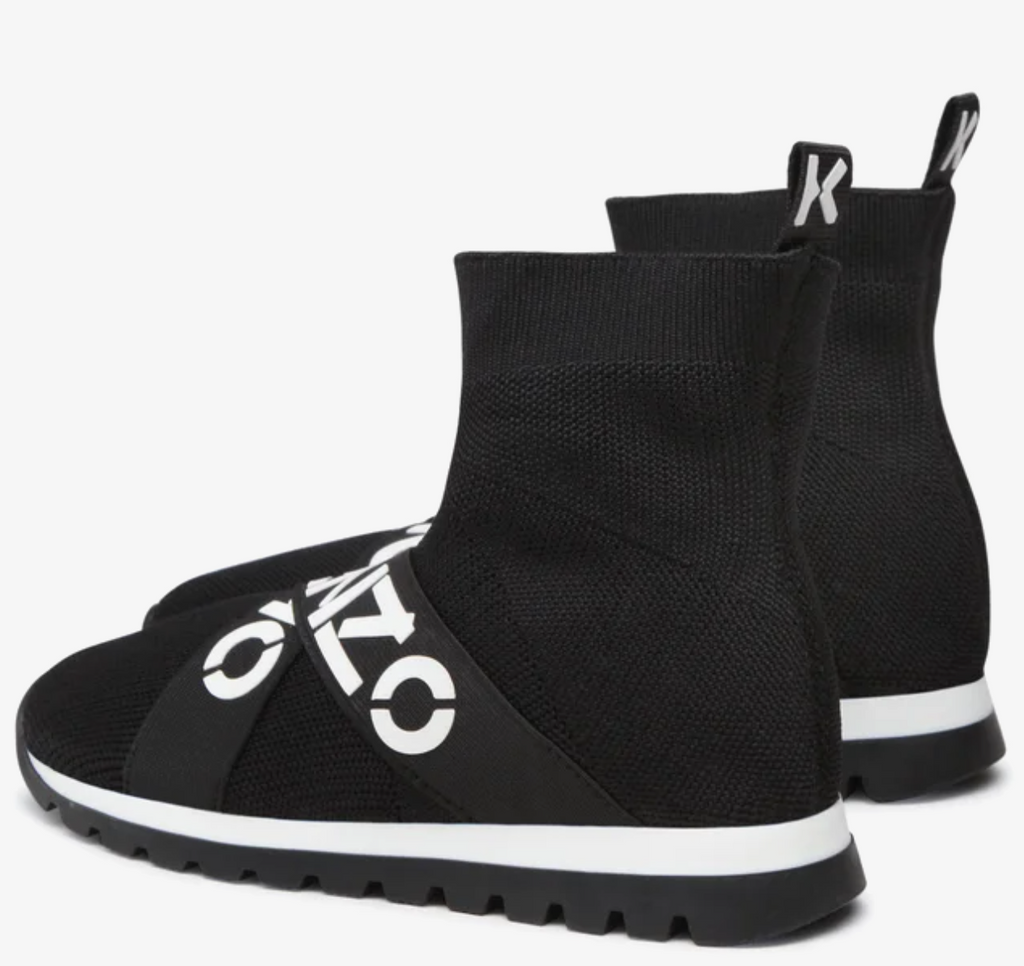 KENZO Black Sock Sneakers UK 2.5 EU 35