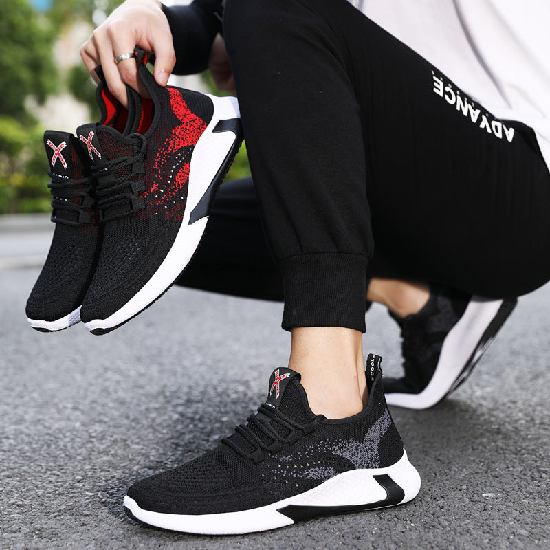 Lightweight Round Toe Running Trainers