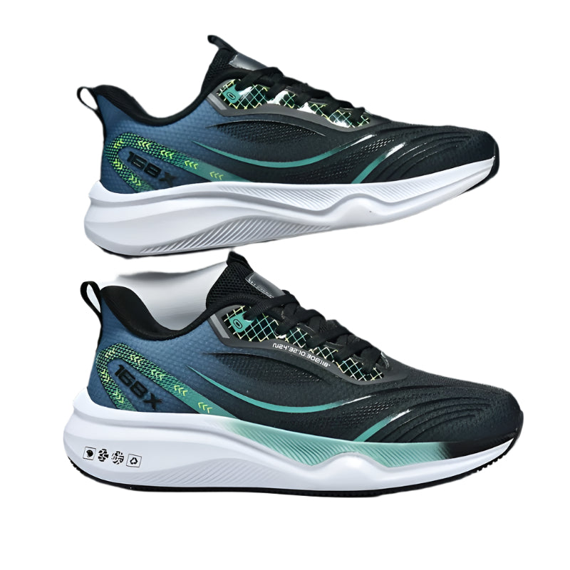 Mens Breathable Mesh Lightweight Round Toe Running Trainers