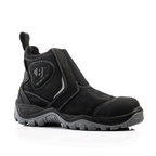 Buckler BSH014 S3 Leather Waterproof Safety Dealer Boots Black / Brown