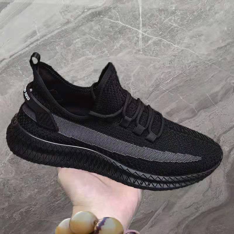 Mens Breathable Mesh Lightweight Round Toe Running Trainers