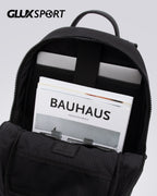 GLUX Mens Portable Computer Backpack Black